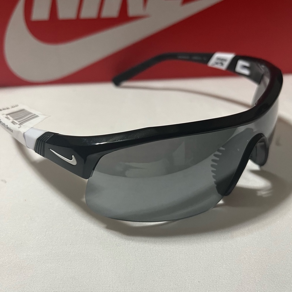 Nike Show X1 Men’s Sunglasses Black with Silver Flash Lens